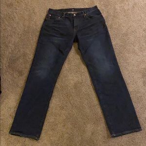 Gap Men’s Straight dark jeans 34 x 34